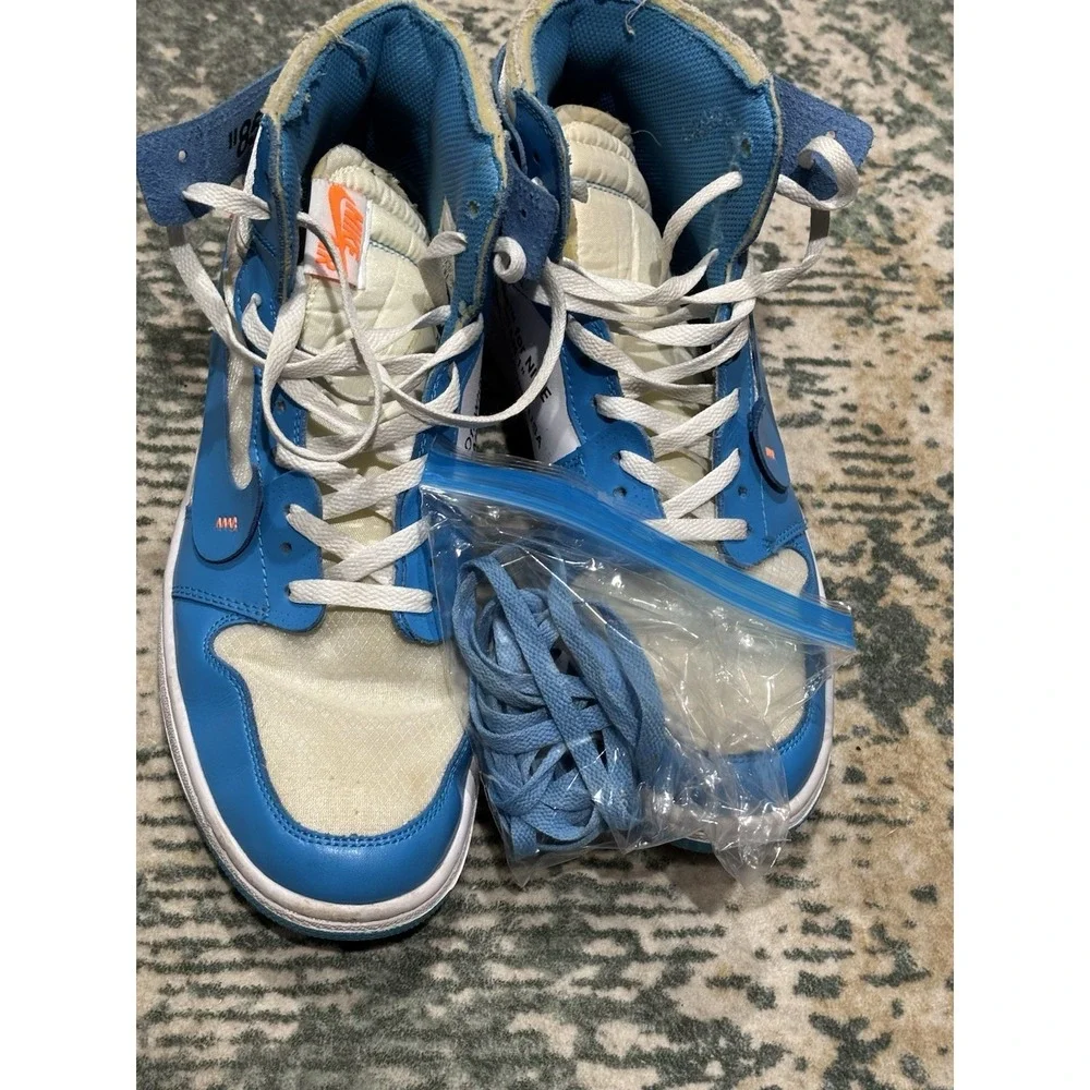 Jordan 1 Retro High Off-White University Blue - Size 12